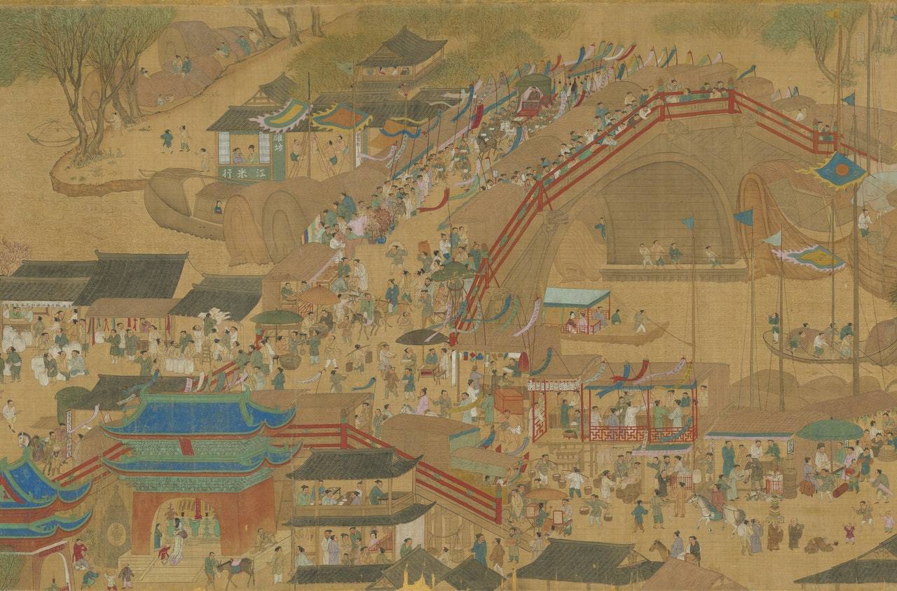 宋朝時期，與高麗間的商業經濟發展，促進了商貿往來